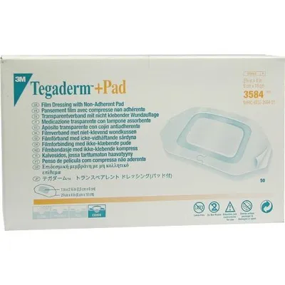 Produktbild von Tegaderm Plus Pad 6x10 cm Fertigverb.3584 50 St