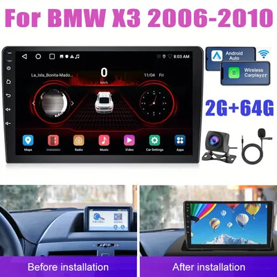 Immagine prodotto di Autoradio - Autoradio per auto - Autoradio - Lettore multimediale - Schermo touchscreen da 22,86 cm