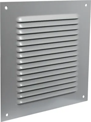 Produktbild von Lüftungsgitter LG 2020 LA Lamellengitter Alu 200 x 200mm Zuluft Abluftgitter