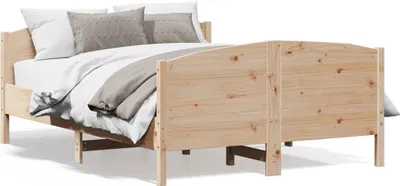 Obrázok produktu pre vidaXL Posteľ z masívu bez matraca 140x190 cm borovicové drevo