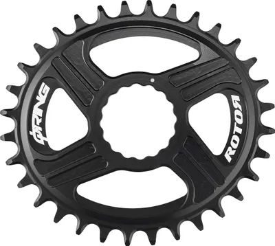 Produktbild von Rotor Q-Ring MTB Direct Mount Kettenblatt Race Face Cinch schwarz Ausführung 30T