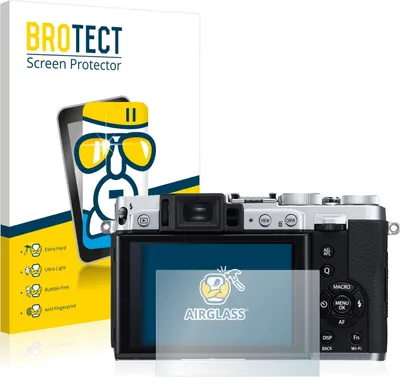 Produktbild von BROTECT Schutzglas für Fujifilm X30 Schutzfolie Panzer Folie Glas Display Schutz klar