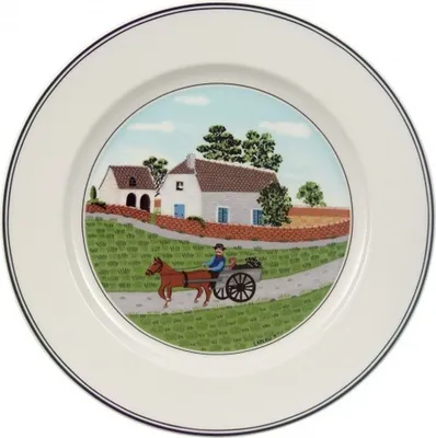 Produktbild von Villeroy & Boch Design Naif Frühstücksteller / Kuchenteller Bauer 21cm
