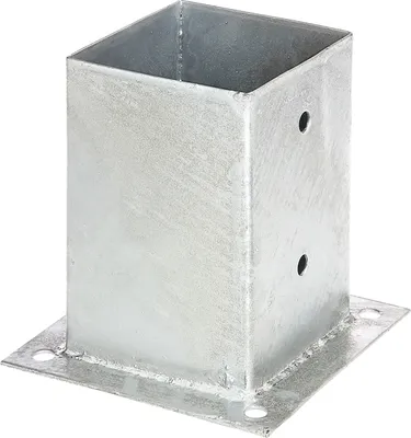 Produktbild von Alberts Aufschraubhülse | für Vierkantholzpfosten | feuerverzinkt | 101 x 101 mm