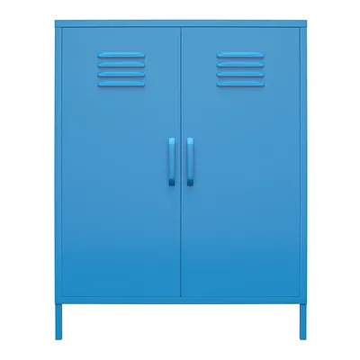 Produktbild von Schrank mit 2 Türen in Metall blau