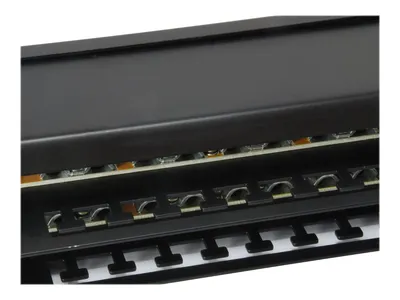 Image de Panneau de raccordement blindé 48 ports Cat.6, noir