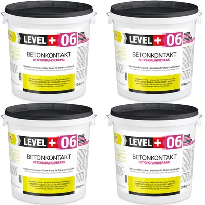 Zdjęcie produktu dla Grunt do betonu Betonkontakt 80kg Grunt pod tynki Grunt szczepny na płyty OSB Level Plus 06