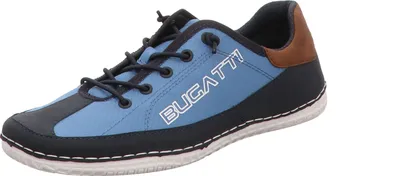 Produktbild von Bugatti Schnürhalbschuhe bequem in blau, Gr. 43