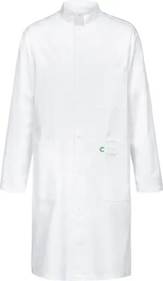 Produktbild von Greiff CARE uni Arztkittel Langarm Stehkragen Regular-Fit Weiß XL