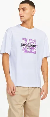 Immagine prodotto di Jack & Jones Lafayette T-shirt a maniche corte Bianco S Uomo Bianco S