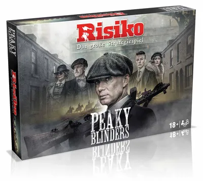 Produktbild von Risiko - Peaky Blinders deutsch Gesellschaftsspiel Brettspiel Strategiespiel