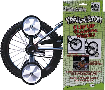 Produktbild von Trail Gator Stützräder Flip Up 12"-20", hochklappbar, für Tandemstange