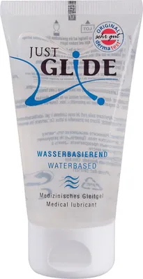 Produktbild von Just Glide Wasserbasiert Vegan Gleitmittel 200 ml