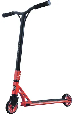 Zdjęcie produktu dla SCHILDKRÖT 510402 SCHILDKRÖT Hulajnoga stuntowa Flipwhip, kolor metaliczny czerwony