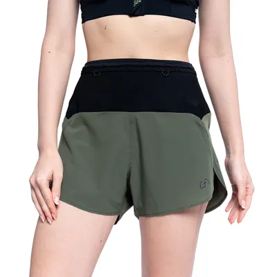Produktbild von Leichte Damen Laufshorts, atmungsaktiv, schnelltrocknend und dehnbar, Slim Fit