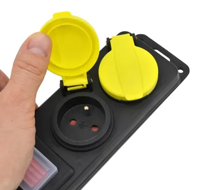 AWTOOLS Werkstatt-Verlängerungskabel 3 m 3x1,5 mm² IP44 mit Schalter