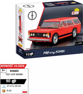 Zdjęcie produktu dla Cobi Youngtimer /24603/ Fso 125P Kombi 90 Kl