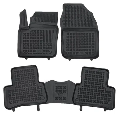 Produktbild von MTM Gummimatten für Toyota C-HR / C-HR Hybrid 01.2017-12.2023 Passform, Fussmatten mit hohem Rand 5 cm, cod. 3D 7379