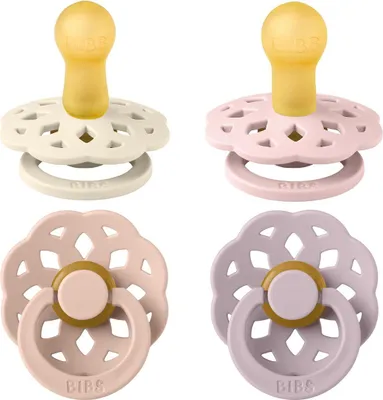 Produktbild von Bibs Schnuller 4er Pack Boheme Naturkautschuk
