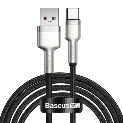 Obrázok produktu pre Nabíjací kábel Baseus Cafule USB na USB-C, 66 W, 2 m - čierny