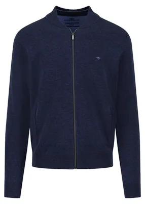 Produktbild von Fynch Hatton Sfpk216 Strickjacke Blau XL Mann Blau XL