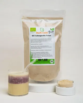 Produktbild von 2 kg Ashwagandha Pulver | gemahlen | Schlafbeere |