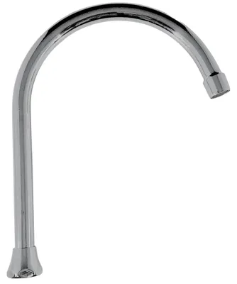 Produktbild von Hoher Schirmauslauf universal 3/4 Zoll Höhe 25 cm verchromt
