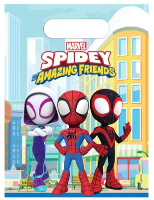Produktbild von 6 Partytüten - Spidey & His Amazing Friends