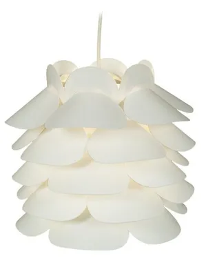 Produktbild von Lampenschirm Ø 32 cm weiß ohne Fassung + Aufhängung
