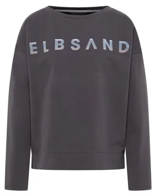 Produktbild von Elbsand Alvar Damen Sweatshirt, weiter Ausschnitt, lockere Schnittform mit leich