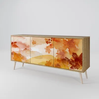 Immagine prodotto di Spacerebels cassettiera a 3 ante - credenza cassettiera - credenza alta - mobile armadio - soggiorno camera da letto - 57,5×164,5×42 (HxLxP)