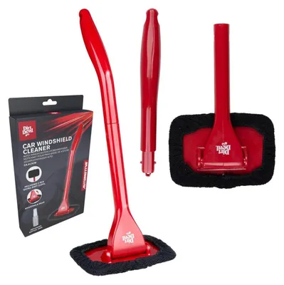 Image de Dirt Devil Raclette à vitres avec vaporisateur 30 ml - raclette à eau pour vitres et miroirs