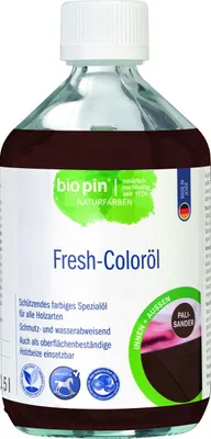 Produktbild von Biopin Naturfarben Holz-Coloröl 500 ml palisander