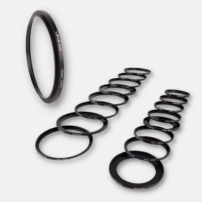 Produktbild von Step Up Ring aus Metall als Adapter für Kamerafilter/Objektive – 67-77mm