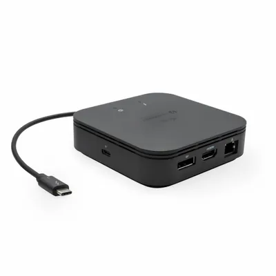 Zdjęcie produktu dla i-tec TB3TRAVELDOCKPD60W, Przewodowa, Thunderbolt 3, 60 W, 10,100,1000 Mbit/s, Czarny, 10 Gbit/s