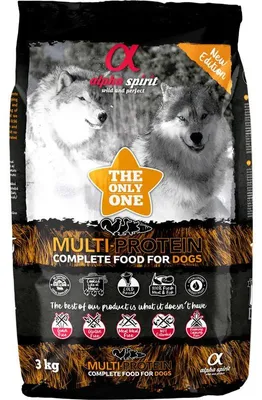 Image de alpha spirit Dog The Only One Multiprotein 3kg