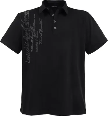 Produktbild von Übergrössen Hippes Polo-Shirt Kurzarm LAVECCHIA LV-4051 Schwarz 8XL