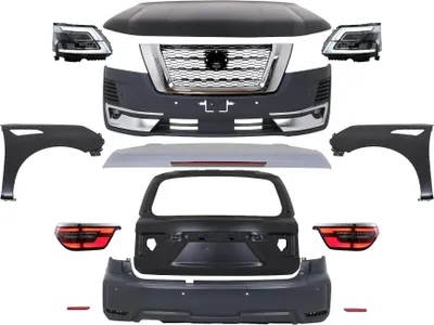 Immagine prodotto di BodyKit per Nissan Patrol Y62 2015-2019 conversione a cofano paraurti design 2020.