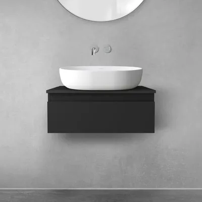 Imagen del producto de OLTENS: Mueble bajo lavabo con 1 cajón, 60 x 23,6 cm