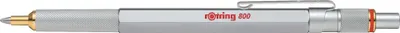 Image de ROTRING Kugelschreiber 800 Silber, M-Schwarz Geschenkbox