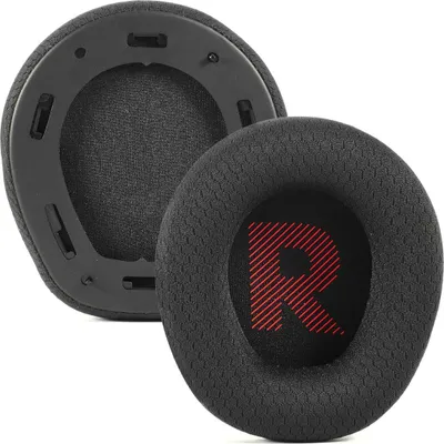 Produktbild von INF 2 Stück Schwarze Netz Ohrpolster für JBL Quantum 100 - Ersatz Ohrkissen