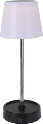 Produktbild von 1.10 Tischlampe höhenverstellbar von 12 - 30 cm - Batterie / aufladbar mit USB - Akku Lampe