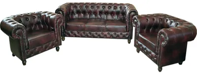 Image de Canapé Design Ensemble De Canapés 3+1+1 Places Couch Polster Chesterfield Garniture Nouveau