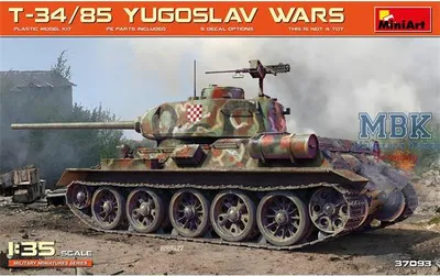 Produktbild von MINIART MA37093 T-34/85 Yugoslav Wars
