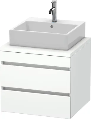 Produktbild von Konsolenunterschrank DURASTYLE 512x600x548mm weiß matt/weiß matt weiss matt/weiss matt