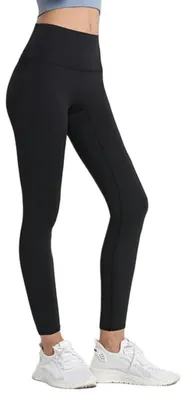 Produktbild von Hohe Yogahose für Damen mit Hüftformung
