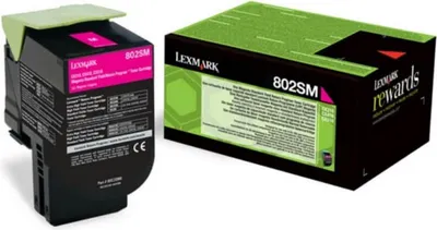 Obrázek produktu pro Lexmark 80C2SME, 2000 str., Purpurová, 1 kusů