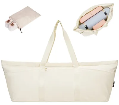 Image de Sac de sport pour femmes avec compartiment à chaussures et compartiment séparé pour les vêtements mouillés - Idéal pour la pratique du sport