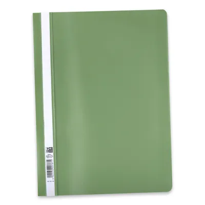 Produktbild von Oxford 100742146, Präsentationsmappe, A4, Polypropylen (PP), Hellgrün, Transparent, Weiß, Porträt, 160 Blätter