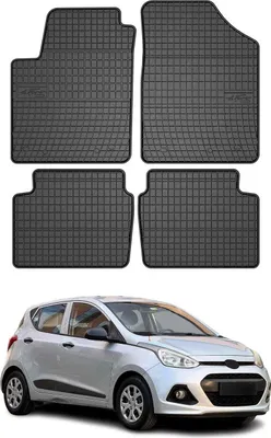 Immagine prodotto di 2007-2013 Hyundai i20 tappetini in gomma nera 4 pezzi